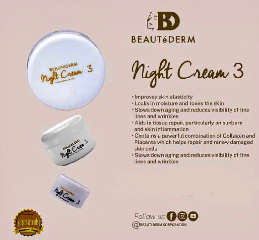 Night cream 3 (10grams, 20 grams, 50 grams)