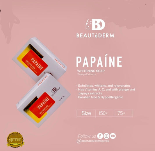 Papaine Soap (75 grams or 150 grams)