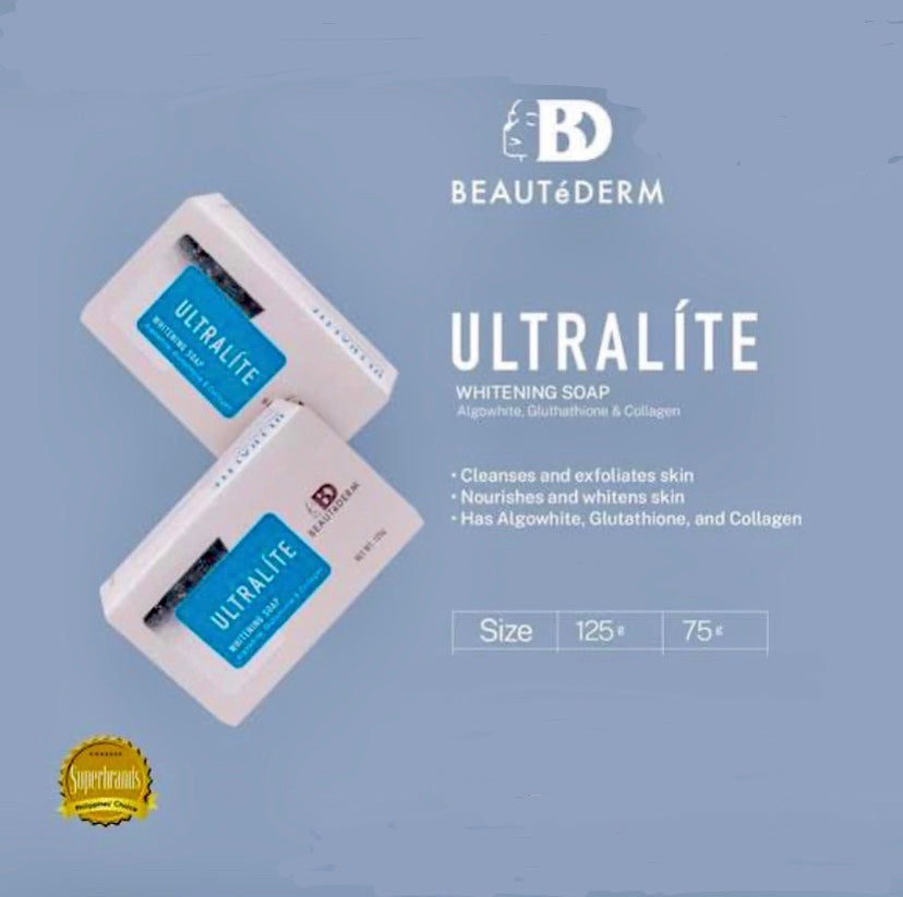 Ultralite Whitening Soap 75grams and 125grams