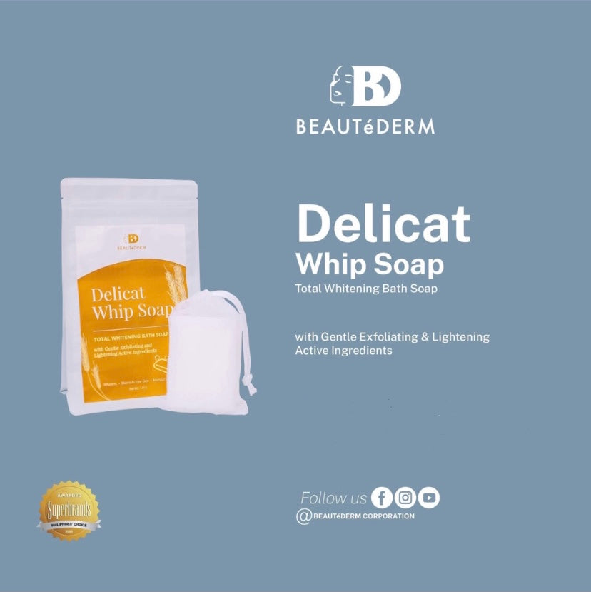 Delicat Whip Soap BUY 1 GET 1 FREE