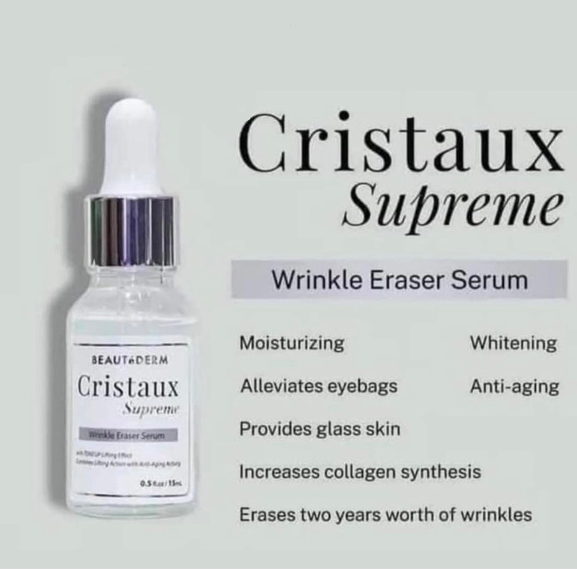 Cristaux Supreme 15ml Wrinkle Eraser BUY 1 GET 1 FREE