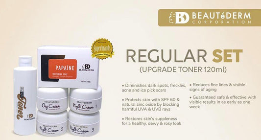 Regular Set with Upgraded Toner 120 ml (2 month’s use)