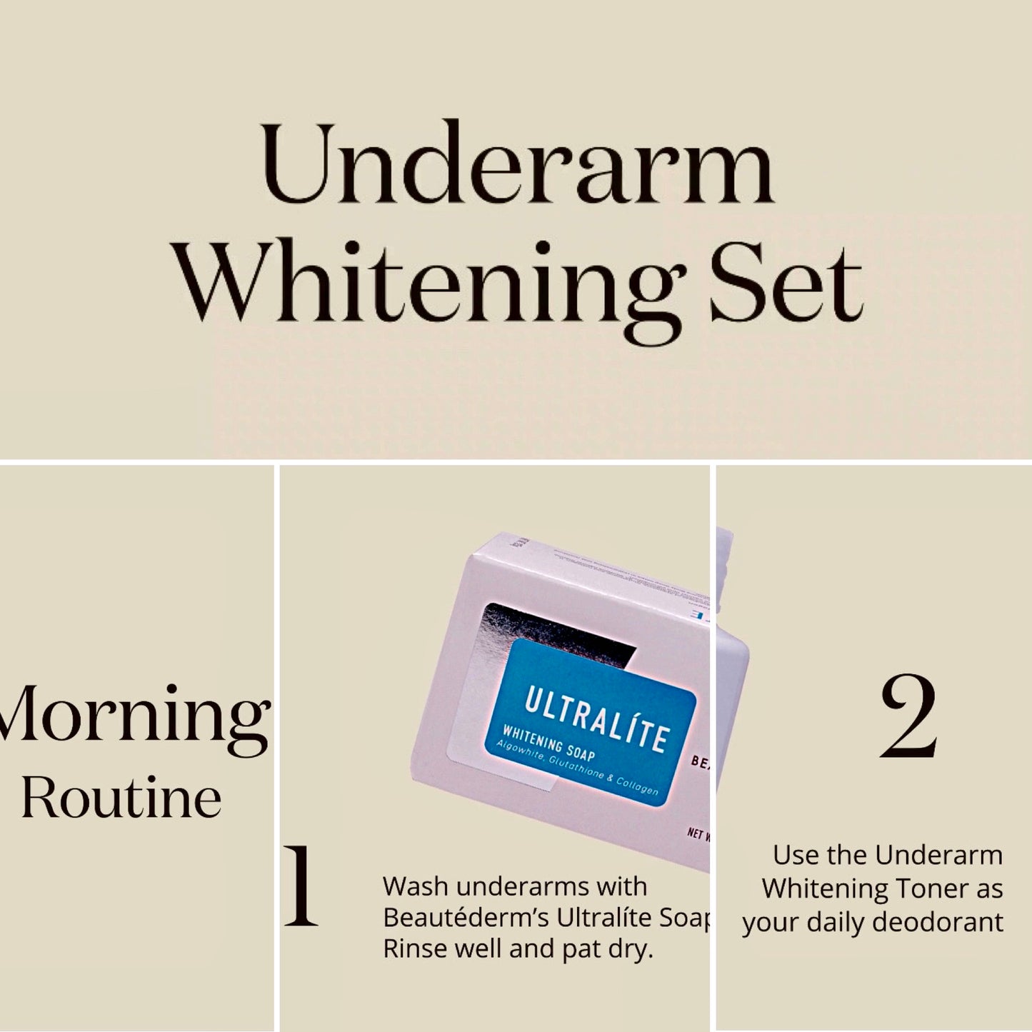 Underarm Whitening Set