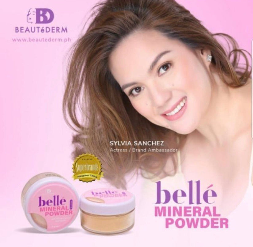 Belle Mineral Powder 10 grams  (Skintone or Beige)