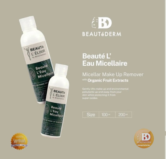 Beauté L’ Eau Micellaire Micellar Make Up Remover (100ml or 200 ml)