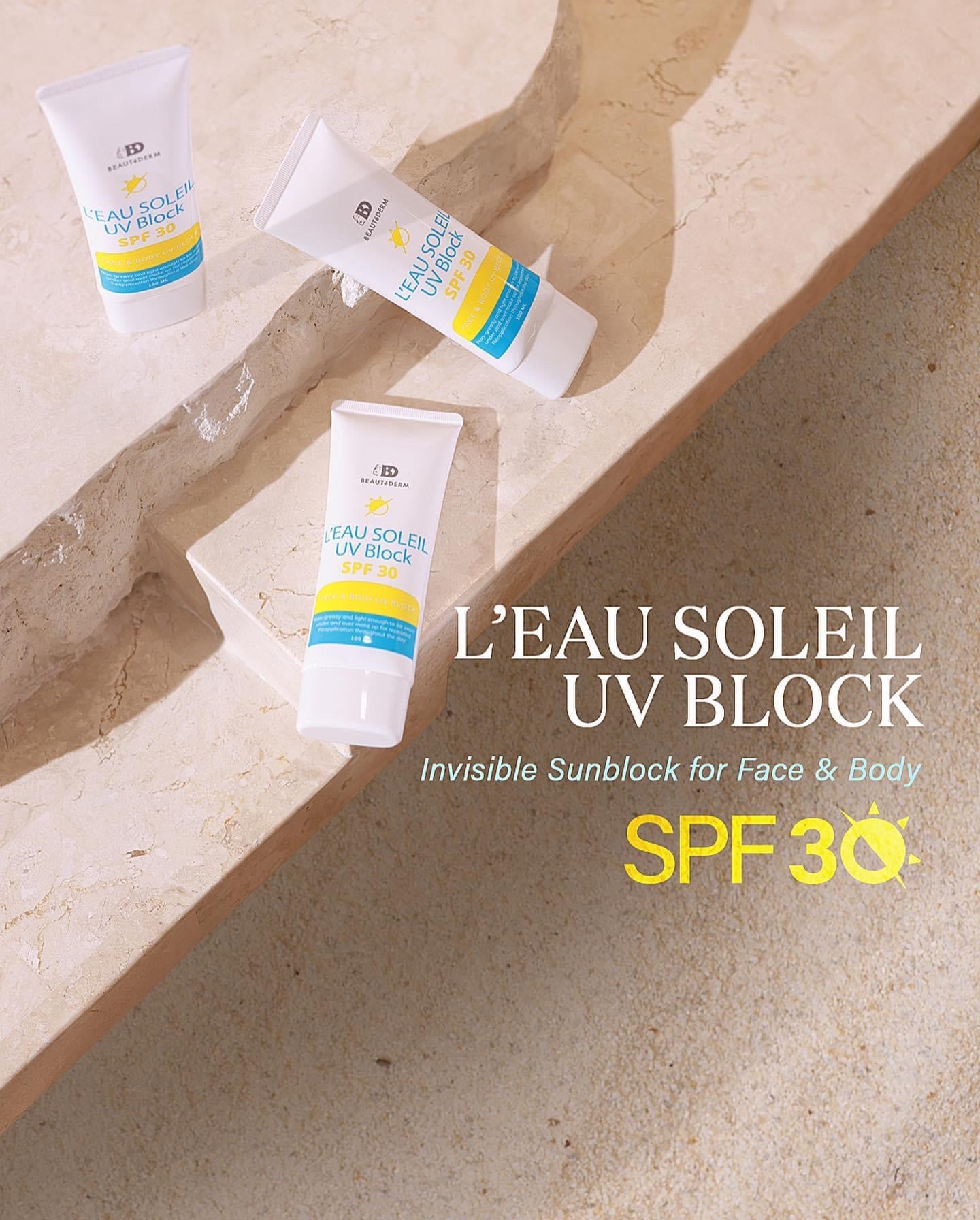 L’Eau Soleil Face & Body UV Block Lotion (SPF 30) 100ml