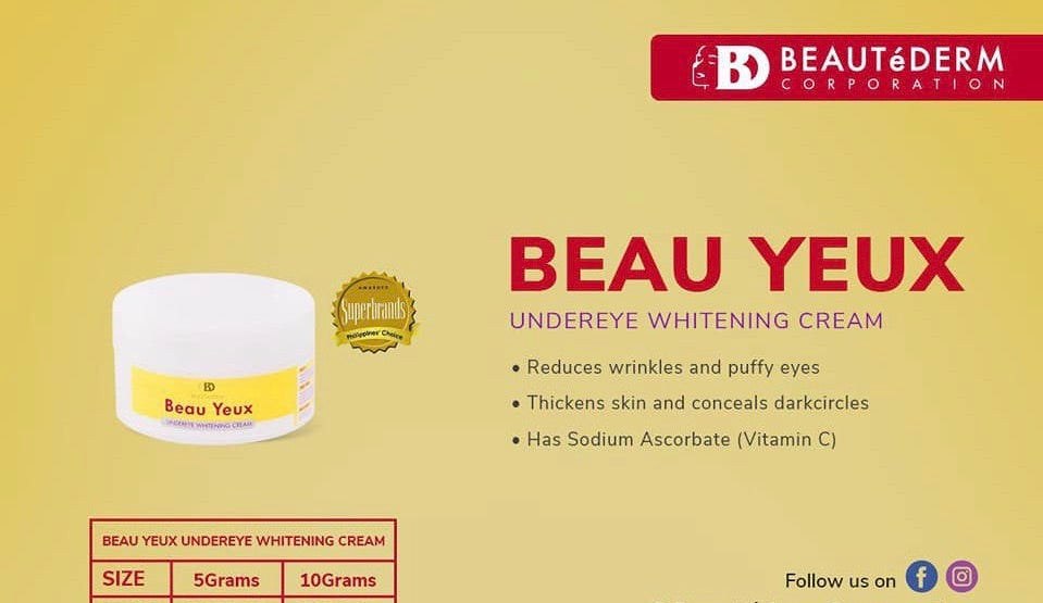 Beau Yeux Undereye Whitening Cream 10 grams