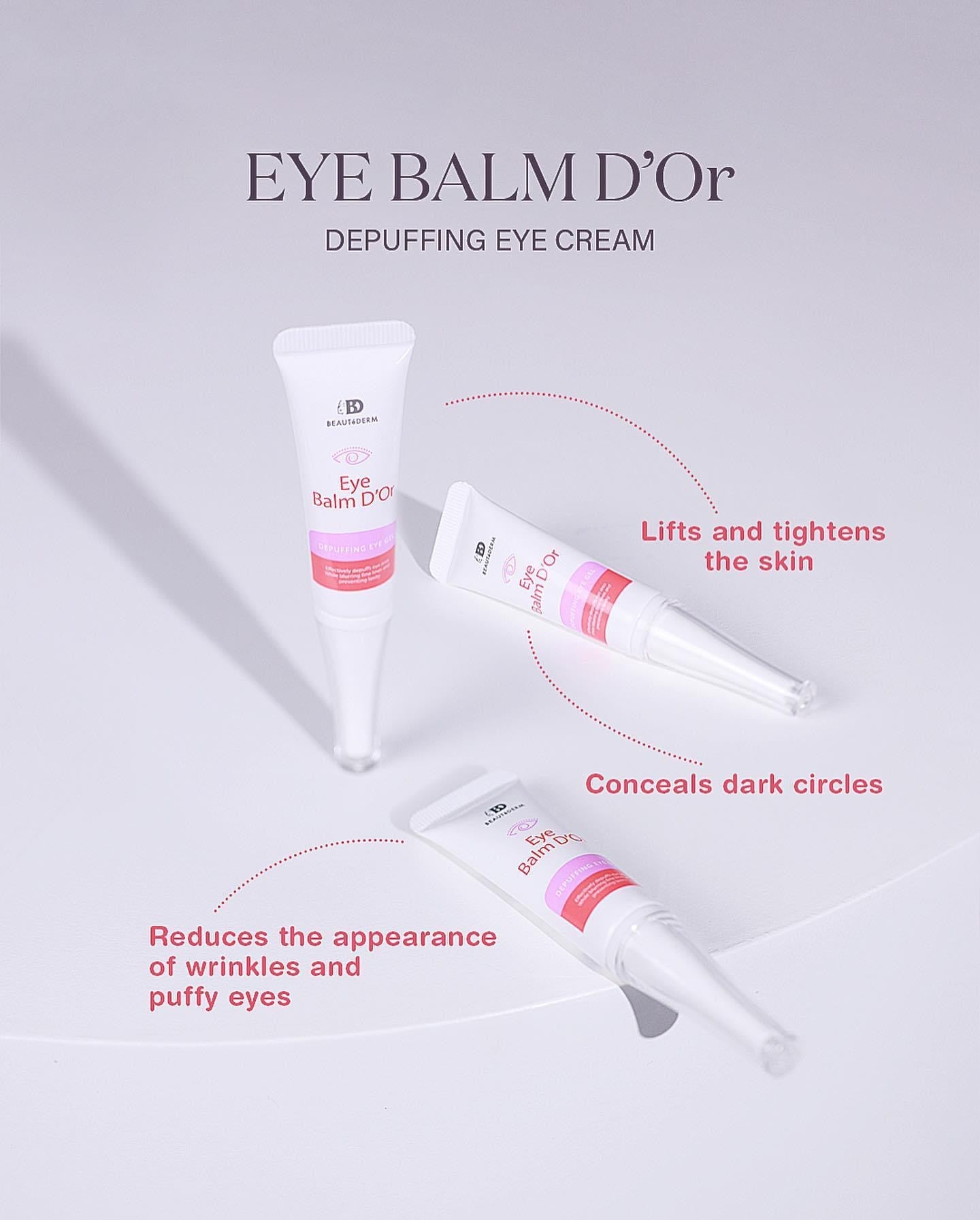 Eye Balm D’Or (Depuffing Eye Gel) 10ml