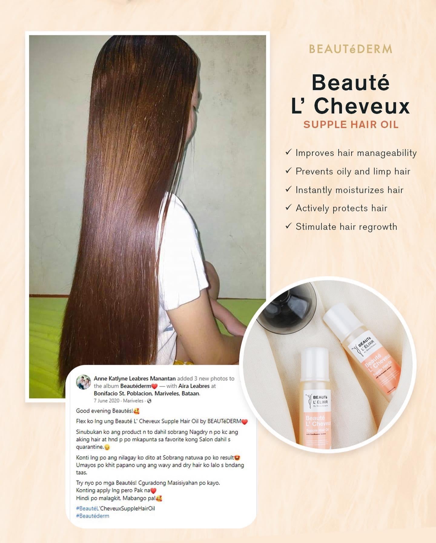 BEAUTé L’ Cheveux Supple Hair Oil 50ml