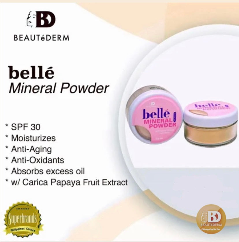 Belle Mineral Powder 10 grams  (Skintone or Beige)