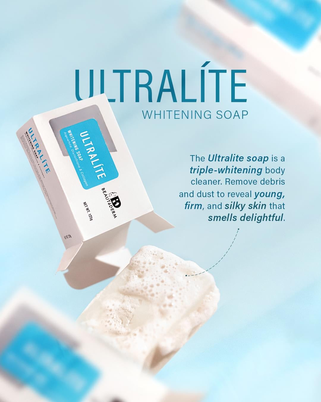 Ultralite Whitening Soap 75grams and 125grams