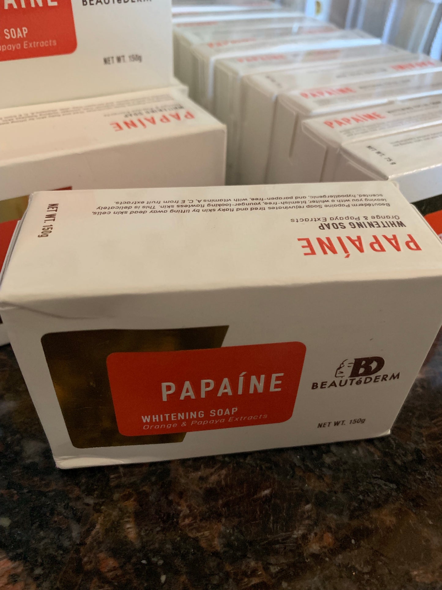 Papaine Soap (75 grams or 150 grams)